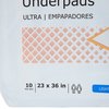 Mckesson McKesson Ultra Breathable Underpads Heavy Absorbency 23X36", PK 10 UPHV2336